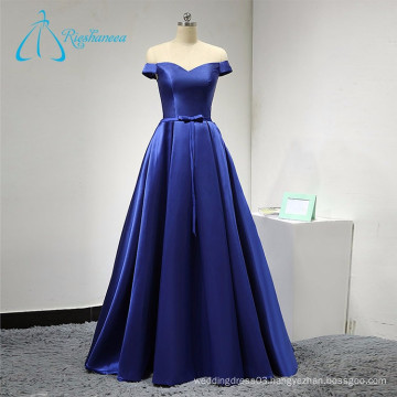 A-Line Short Sleeve Floor-Length Plus Size Evening Dress Women